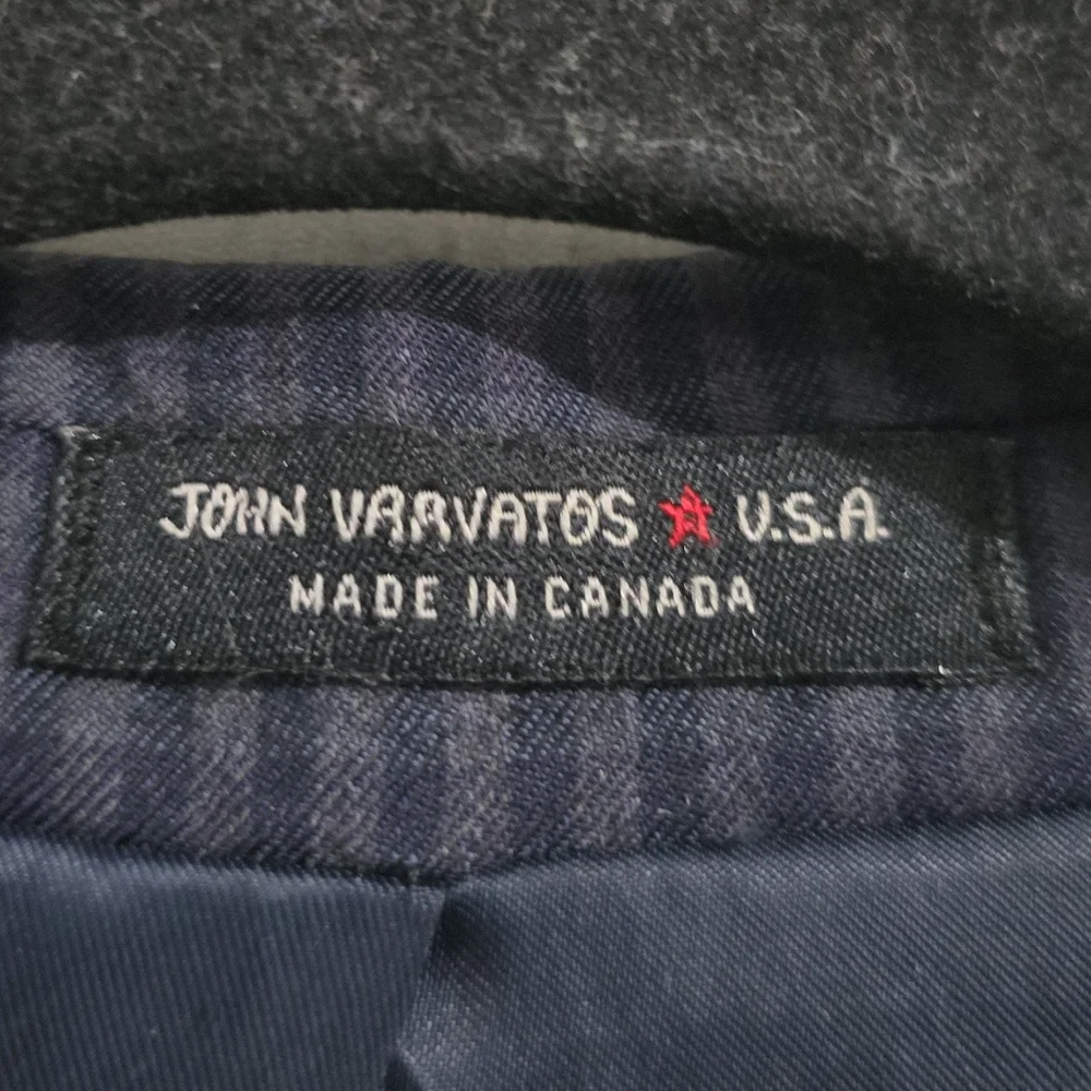 John Varvatos USA‎ Wool Sports Coat Blue Checkered Size 42R